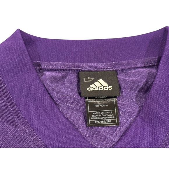 Northwestern Wildcats adidas Blank NCAA Purple Replica Jersey Size 2XL XXL - Picture 6 of 8